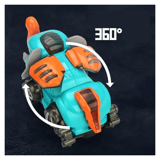 Rotating Dancing Elephant for Kids | Battery Cell Operated Musical Toy with Lights