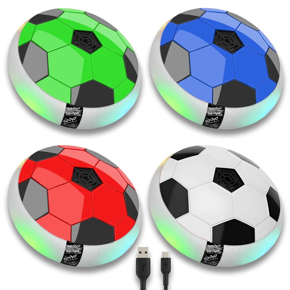 Gooyo GY-3132 Rechargebale Floating Hover Football with Colorful Flash Light Effect