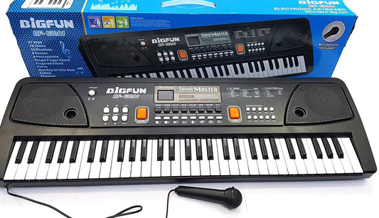 Musical Piano Keyboard with Microphone (49 & 61 keys)