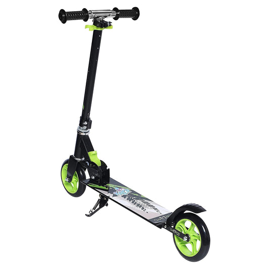 Champion Kick Scooter for Kids 2 Wheels Steel Frame Large Foldable & Height Adjustable with Suspension Brake 2 Wheels Skate (Weight Capacity Up to 50 Kgs, Age 3+ years Boys & Girls)
