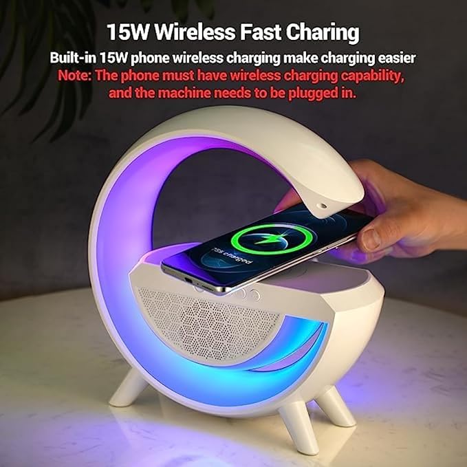 Big G Speaker With Wireless charging and Bluetooth