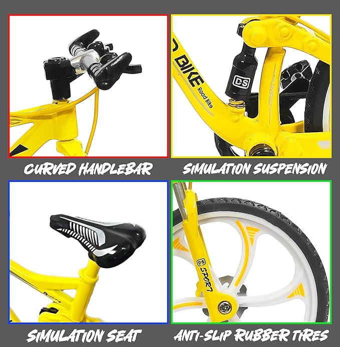 Die Cast Street Bicycle Toy for Kids