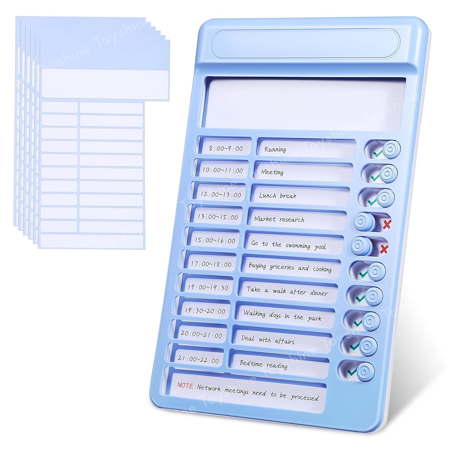 Portable Self-Discipline Chores Chart | Schedule Tracker