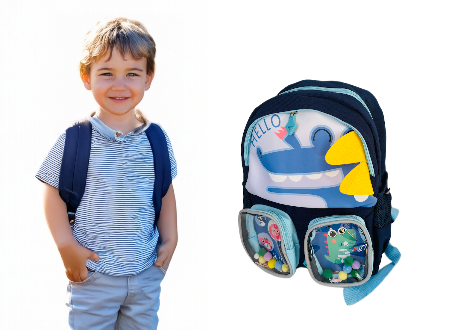 DINO School Bag for Girls || DINO SCHOOL BACKPACK FOR Pre Primary