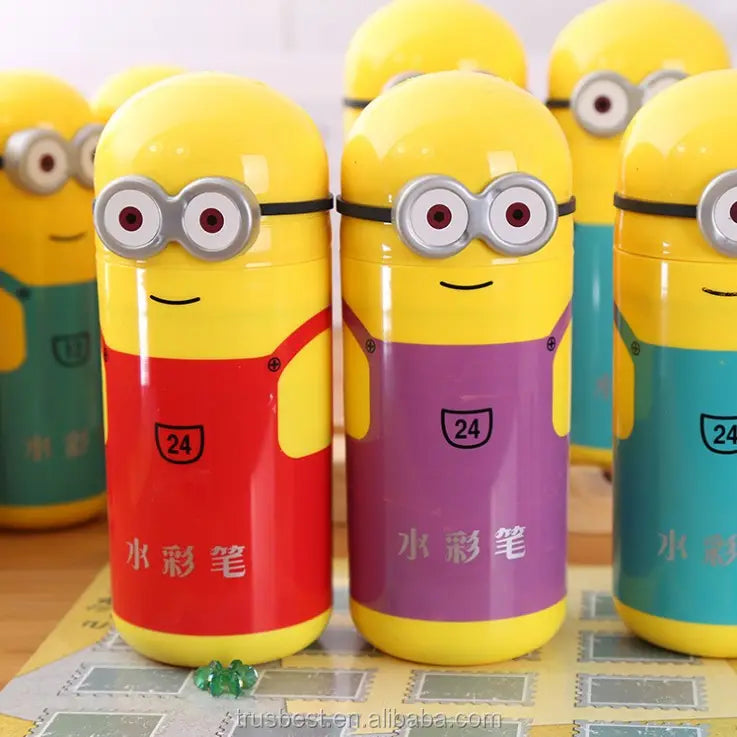 Minion Cute Stationery Gift Set Kids (Set of 4 Box)