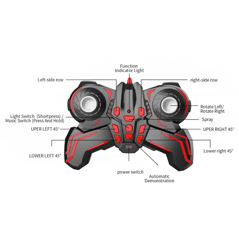 High Speed 2.4G 1:10 Drifting RC Cars Kids Remote Control Race Stunt Car Toy