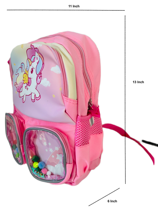 UNICORN School Bag for Girls || UNICORN SCHOOL BACKPACK FOR Pre Primary