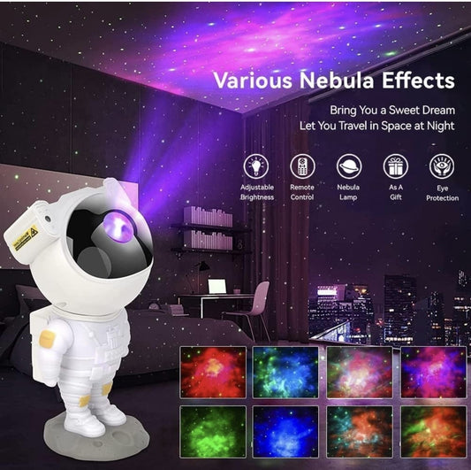 Astronaut Sky Projector – Cosmic Night Light Toy for Kids & Room Décor