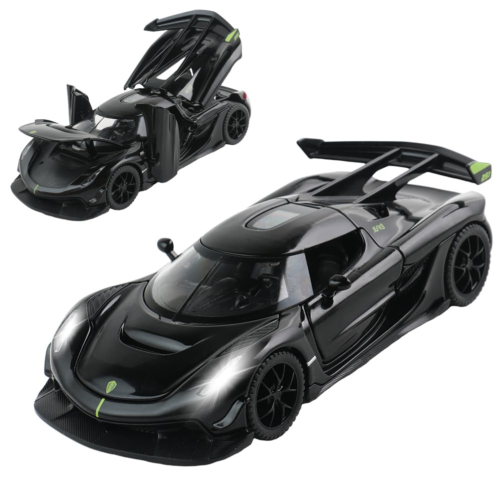 Koenigsegg Jesko 1/24 Alloy Collectibles Die-cast Vehicles with Sound and Light