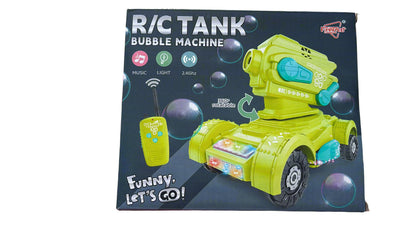 Remote Control tank Bubble Machine