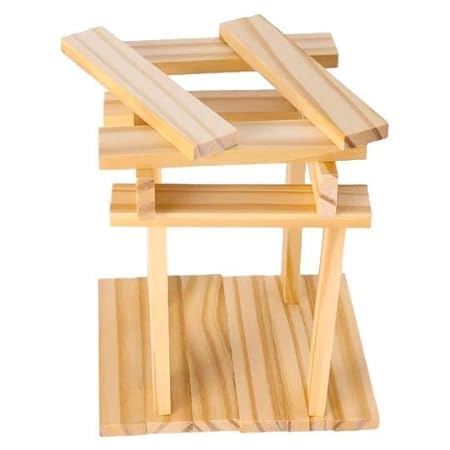 Ekta Brain Builder Wooden Building Plank