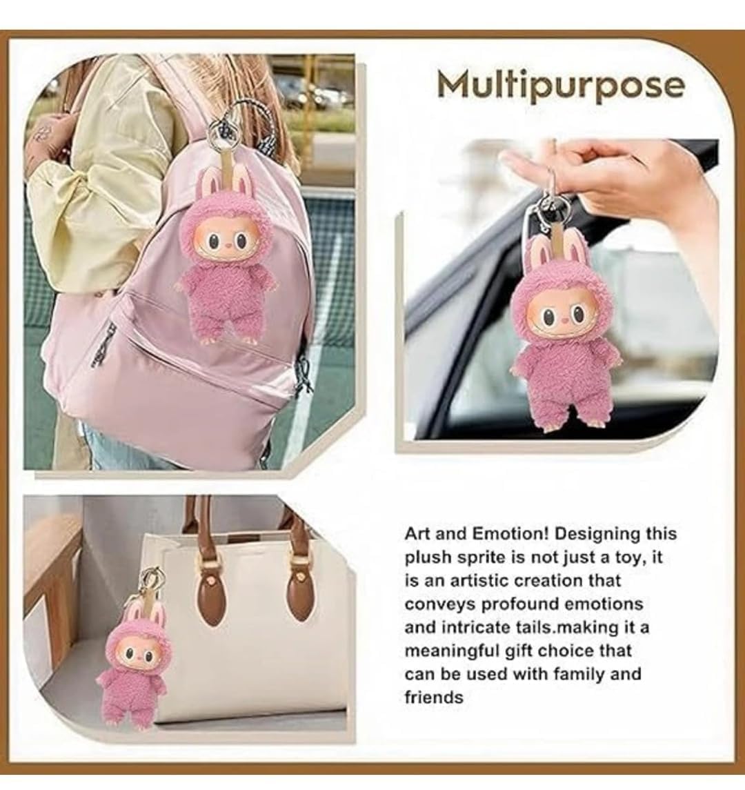 Labubu Doll Character  (Random Color)