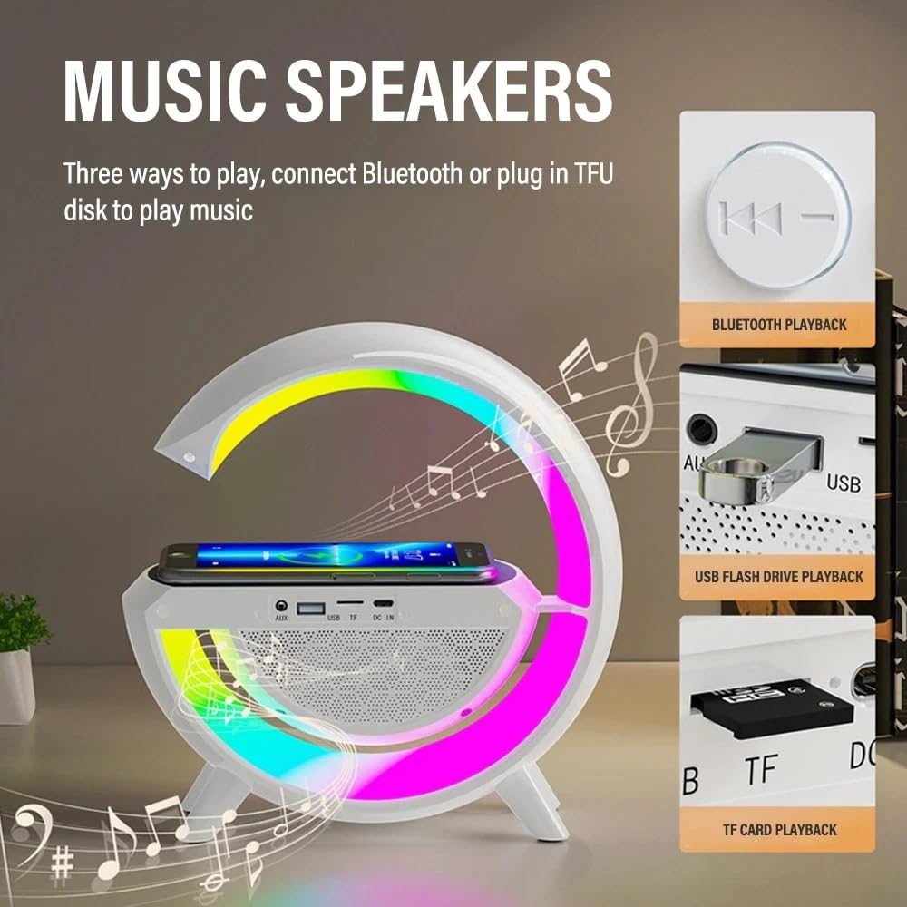 Big G Speaker With Wireless charging and Bluetooth