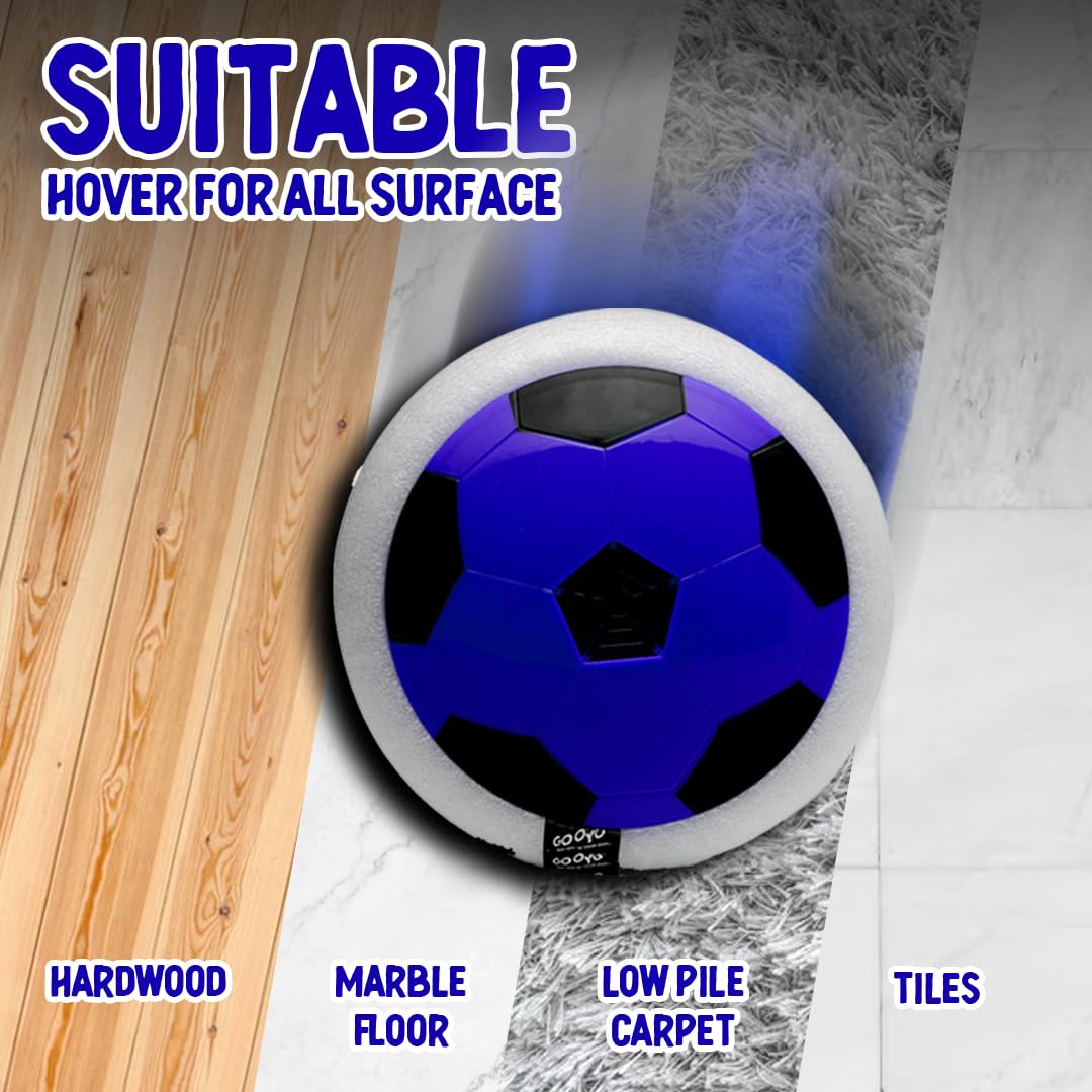 Gooyo GY-3132 Rechargebale Floating Hover Football with Colorful Flash Light Effect