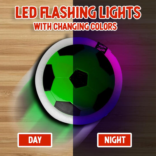 Gooyo GY-3132 Rechargebale Floating Hover Football with Colorful Flash Light Effect