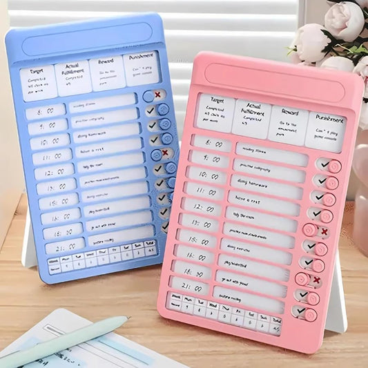 Portable Self-Discipline Chores Chart | Schedule Tracker