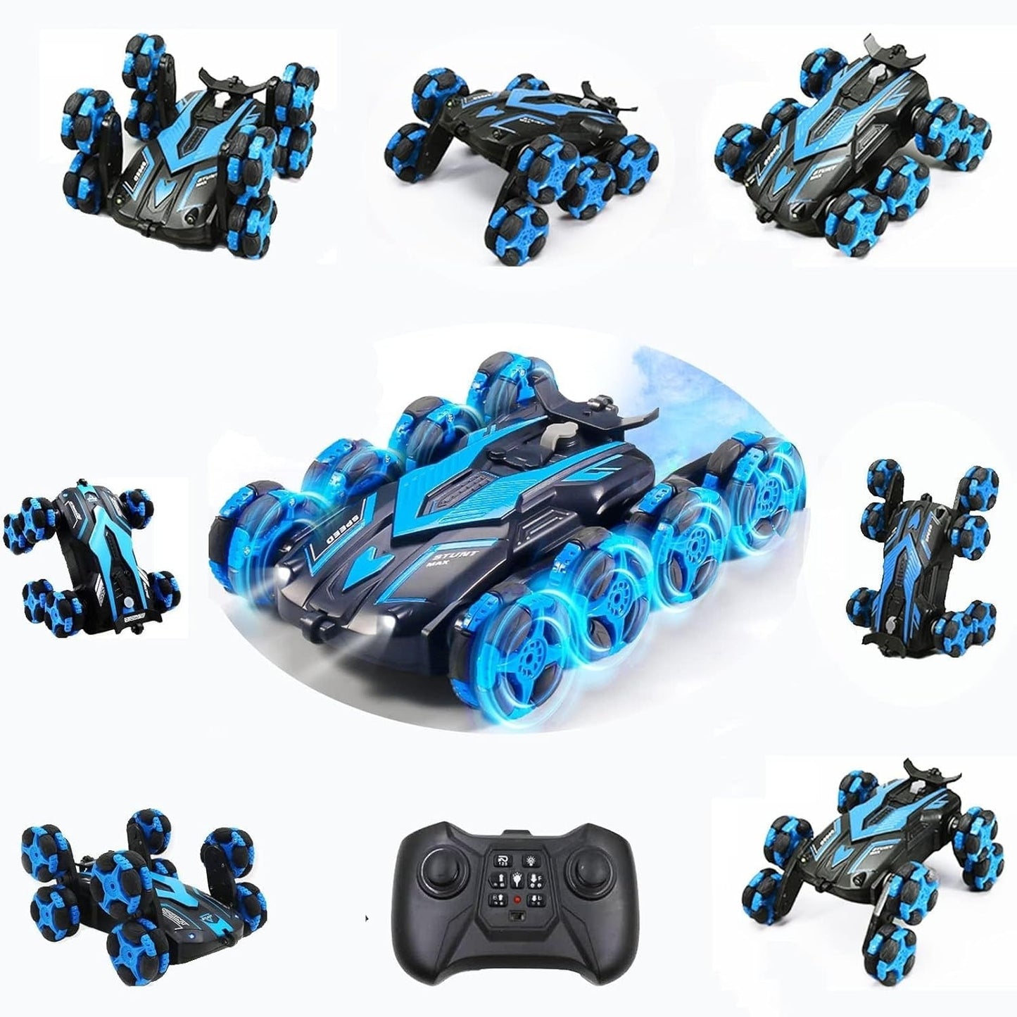 Big 8 Round Morph Stunt Racing Car on Sale