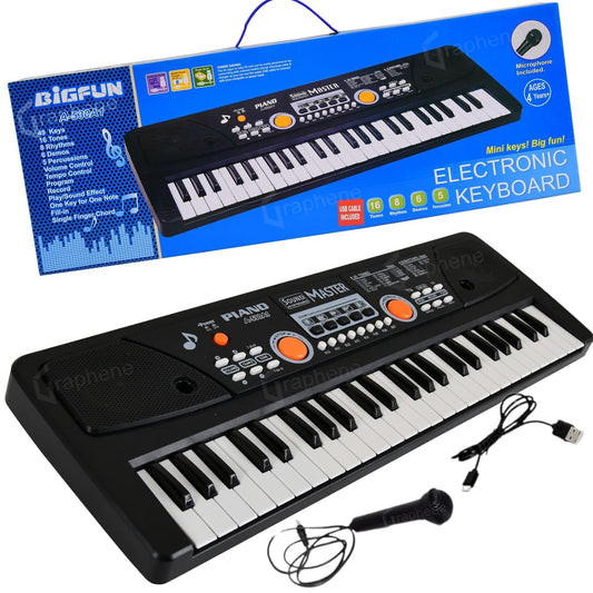 Musical Piano Keyboard with Microphone (49 & 61 keys)