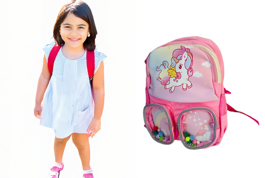 UNICORN School Bag for Girls || UNICORN SCHOOL BACKPACK FOR Pre Primary