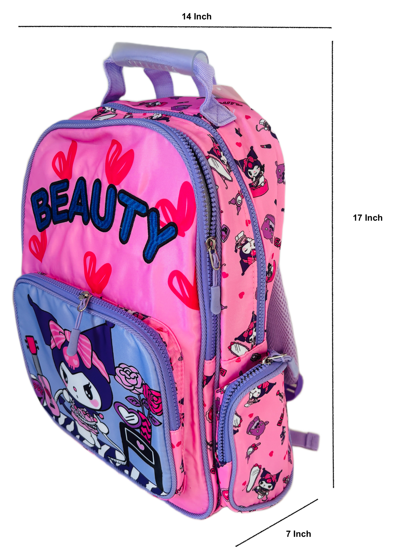 School Bag for Girls || LOVELY MELODY CARTOON SCHOOL BACKPACK
