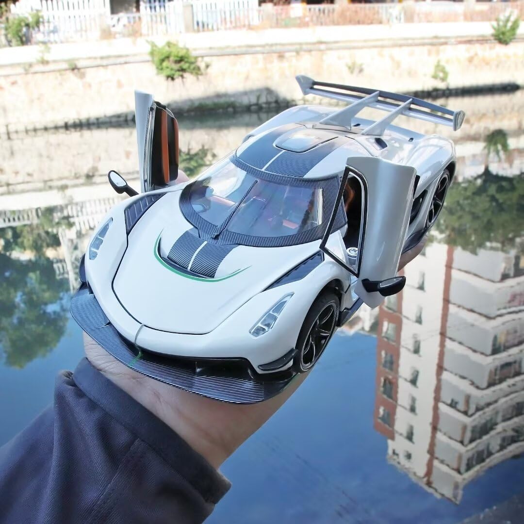 Koenigsegg Jesko 1/24 Alloy Collectibles Die-cast Vehicles with Sound and Light